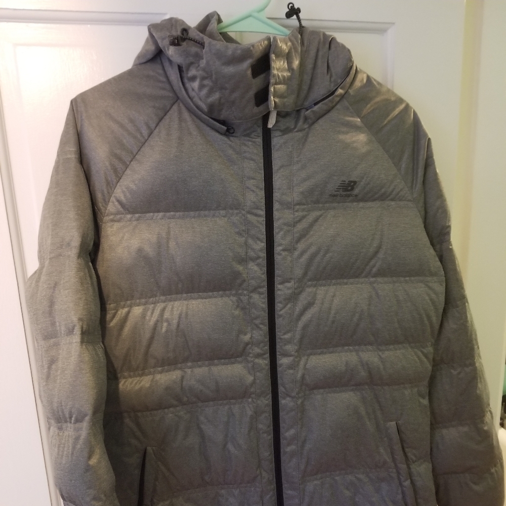 EUC New Balance Silver Trackster Jacket